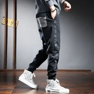 Men's Fashion Casual Sweatpants - Streetwear Sports Gym Jogging Tracksuit Drawstring Joggers Trousers