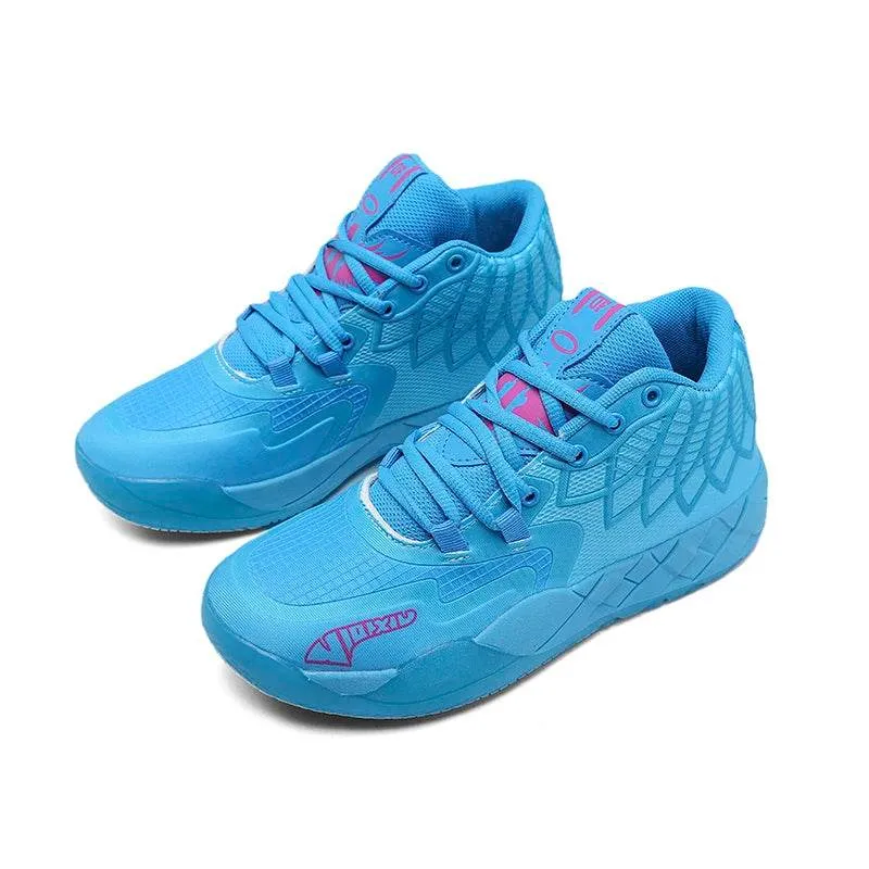 Men's fashion trend outdoor leisure sports thick soles wear-resistant non-slip basketball shoes
