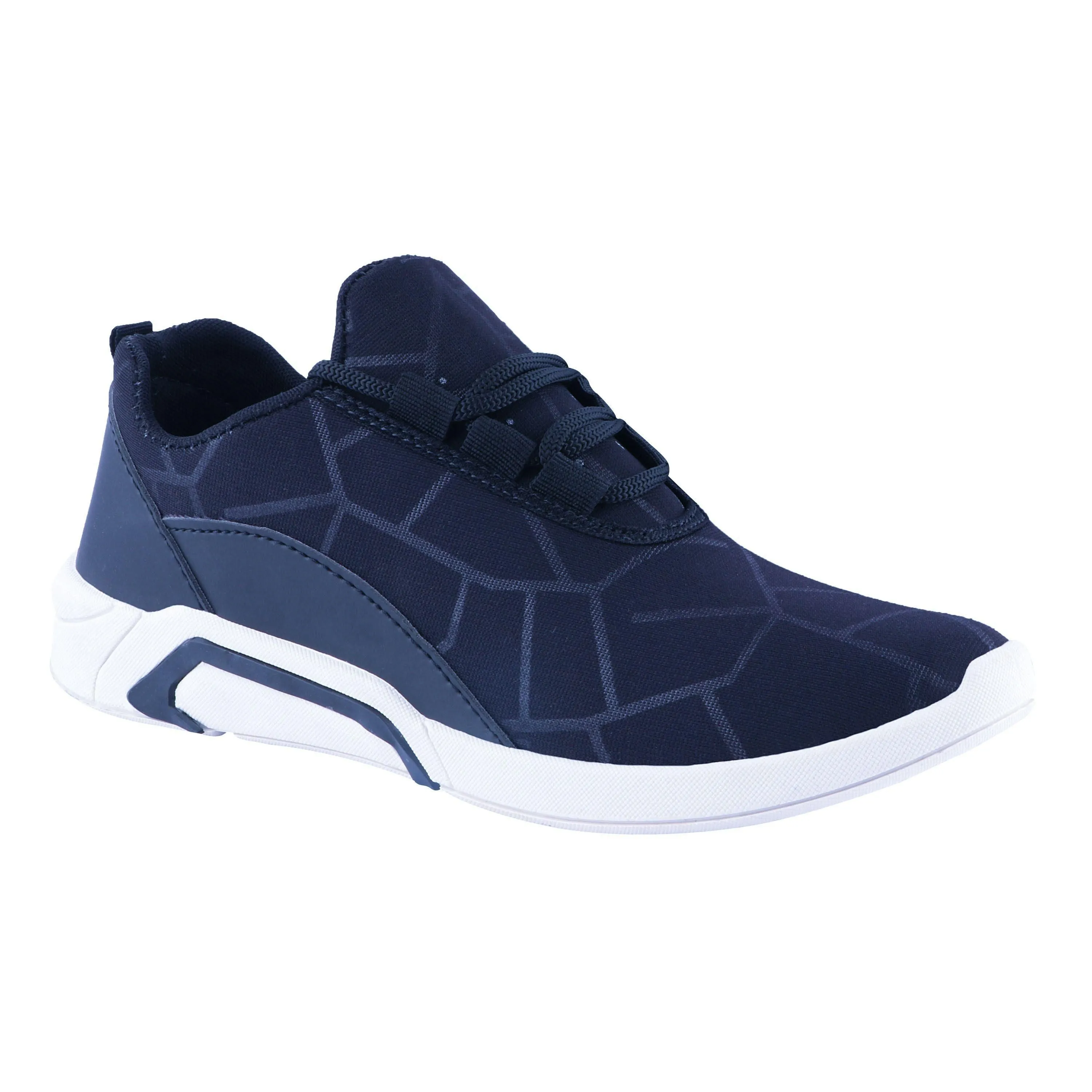 Men's Navy Blue Light Weight Running Shoes