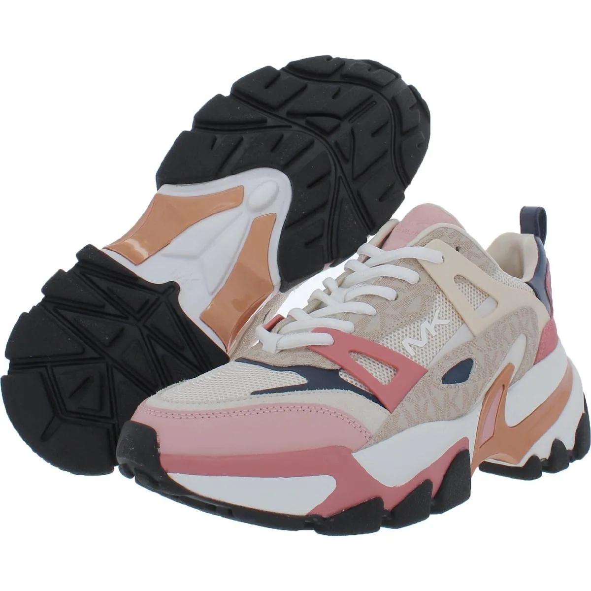 Michael Kors Nick Trainer Cream Multi 7 M