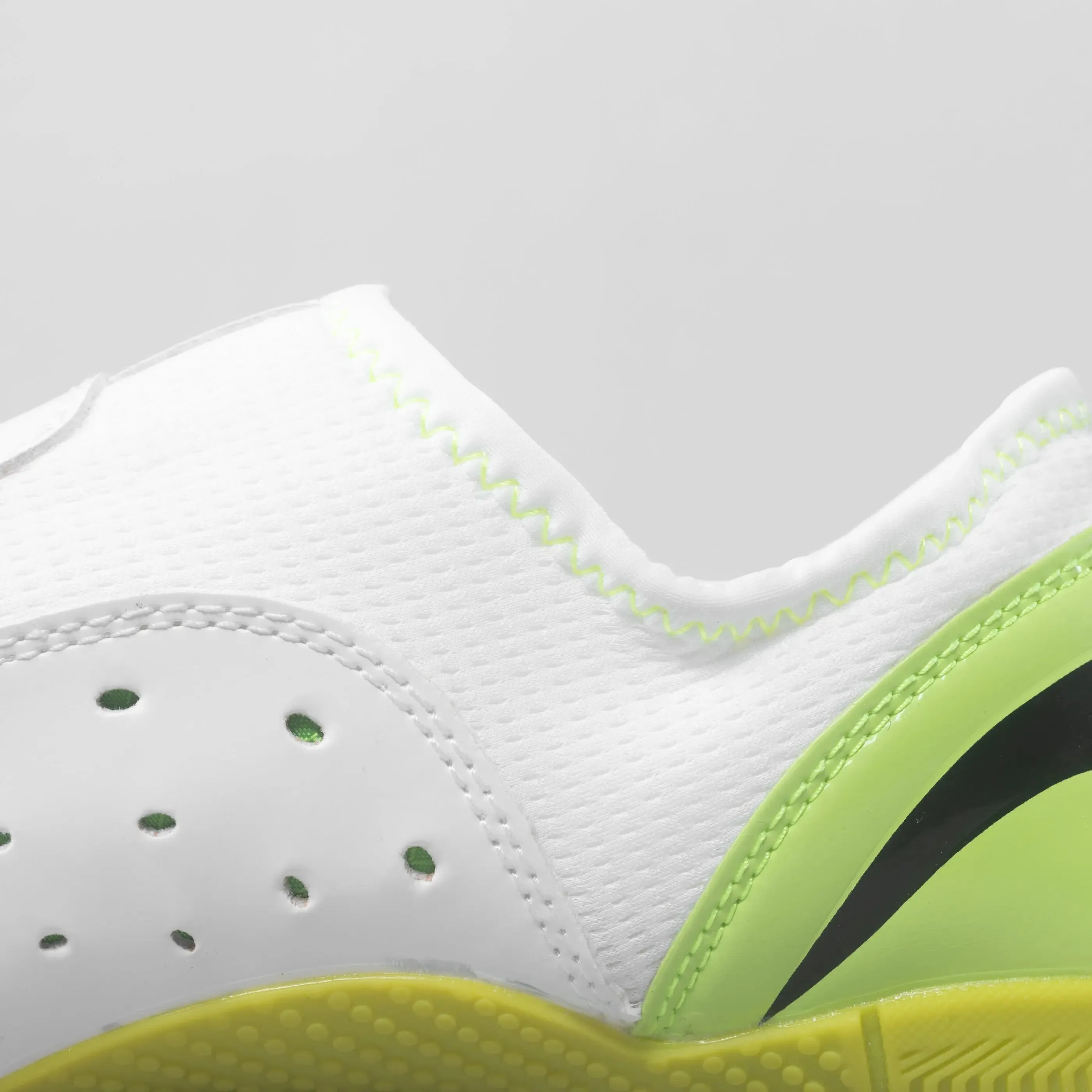 Micro Taekwondo Training Shoes - White/Green - 2TUF2TAP