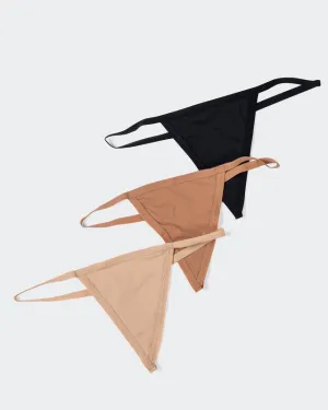 Mini G String 3 Pack Multi
