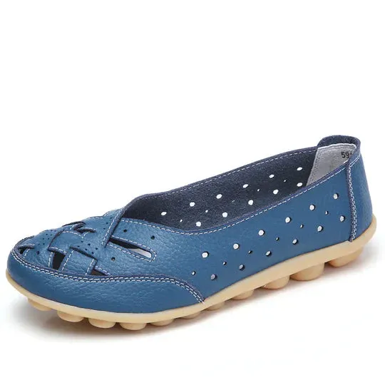Minia Leather Ballerinas: Ultimate Comfort