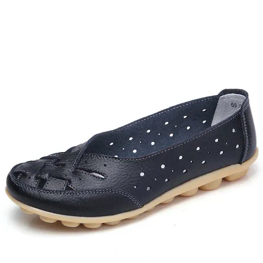 Minia Leather Ballerinas: Ultimate Comfort