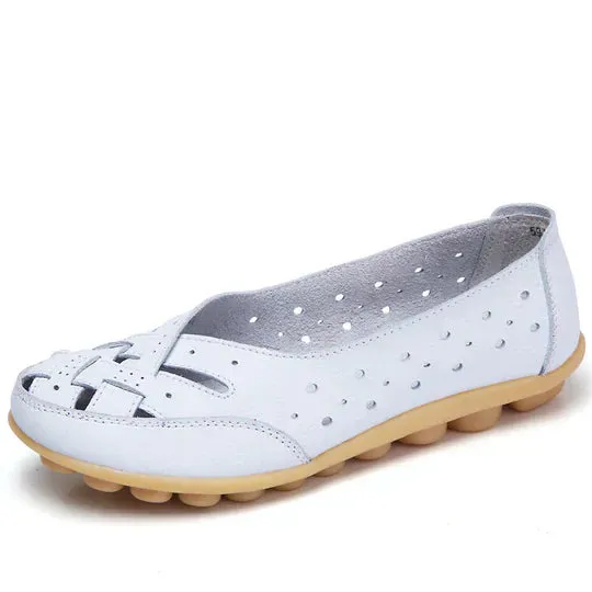 Minia Leather Ballerinas: Ultimate Comfort