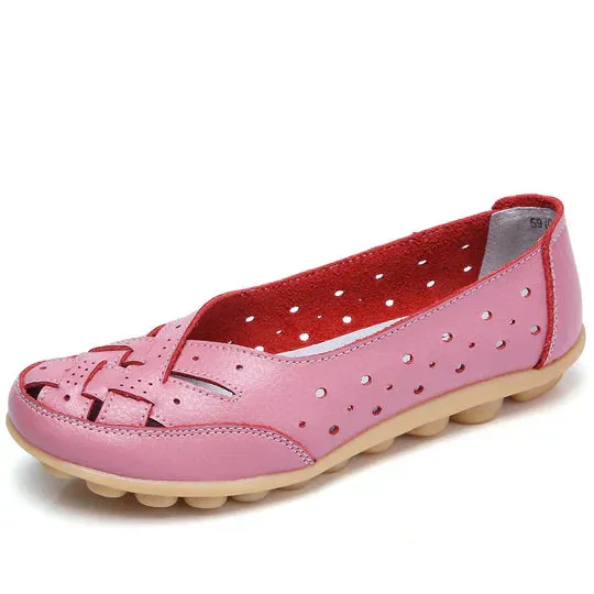 Minia Leather Ballerinas: Ultimate Comfort