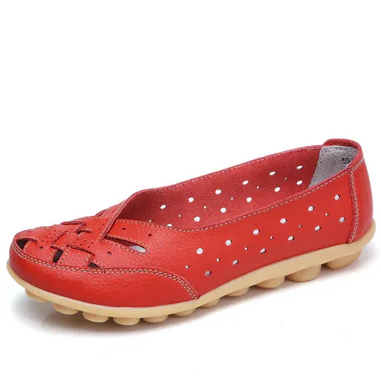 Minia Leather Ballerinas: Ultimate Comfort