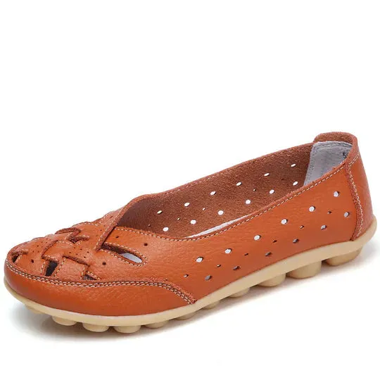 Minia Leather Ballerinas: Ultimate Comfort
