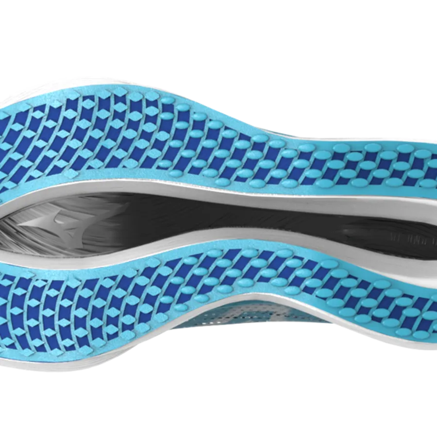 MIZUNO Wave Rebellion Pro 2, Laufschuh, Herren, River Blue/Mugen Blue/White