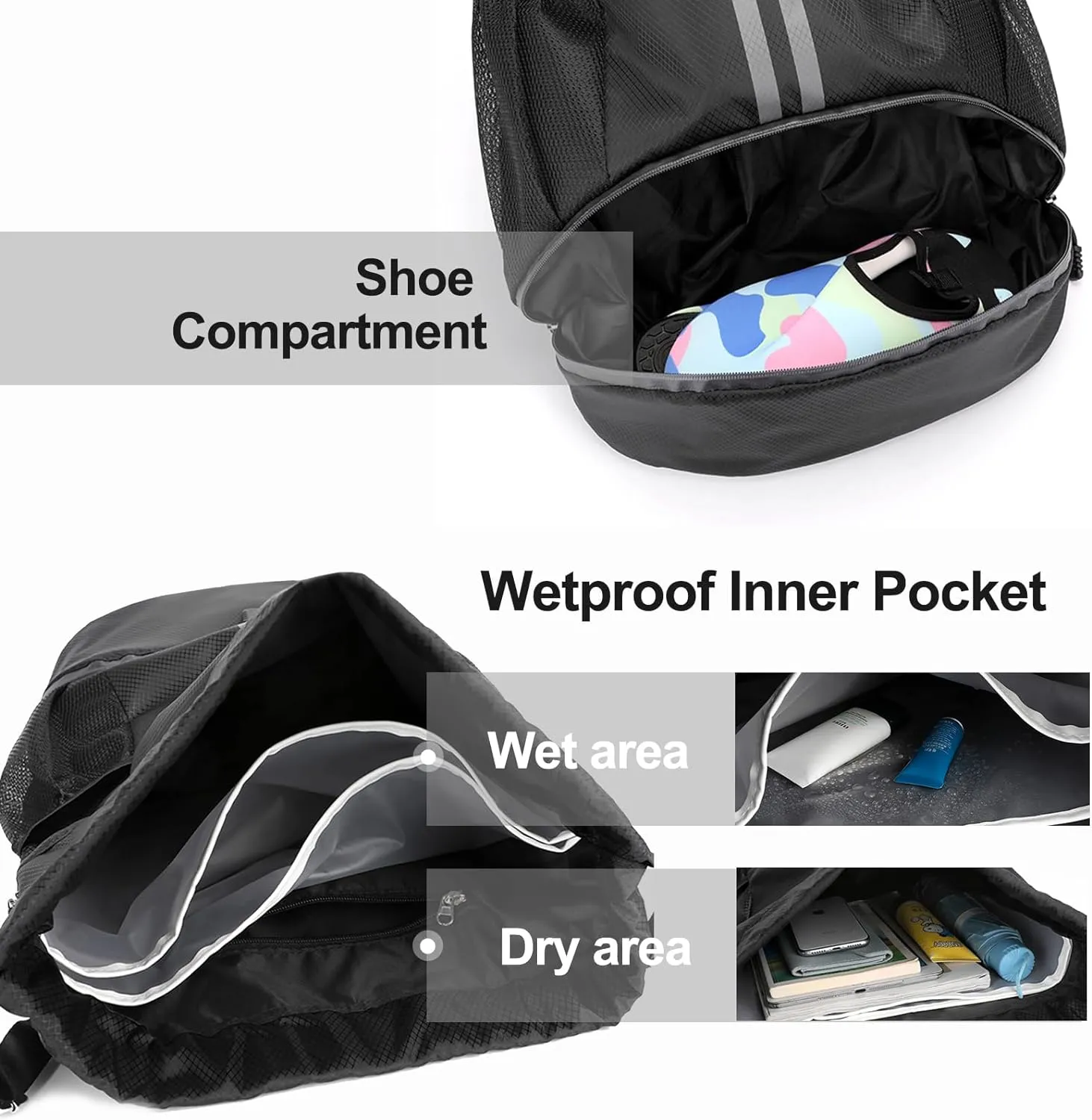 MODARANI All Purpose Sports Drawstring Bag
