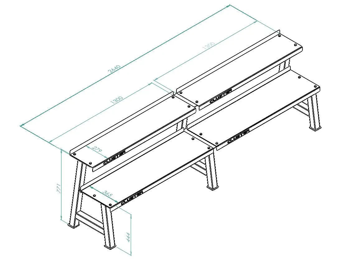 Multi-function DB/KB Storage Rack