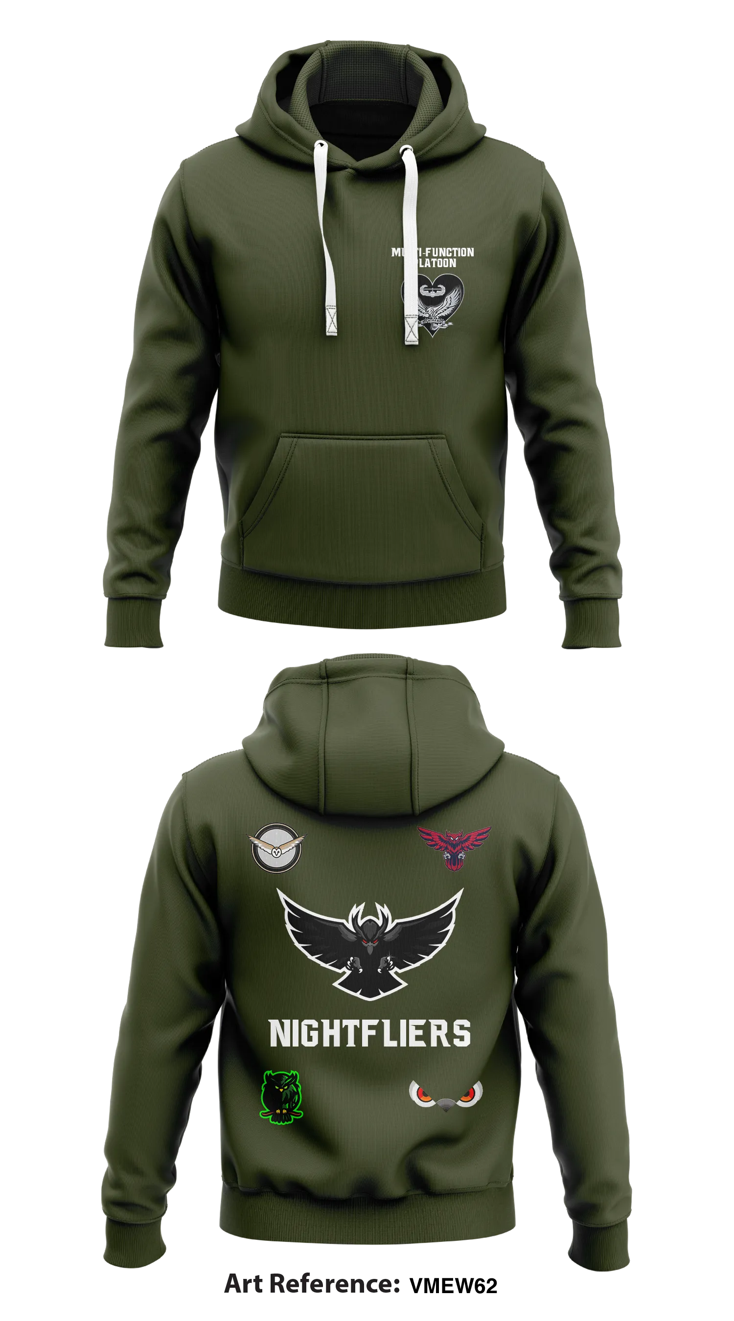 Multi-Function Platoon Store 1  Core Men's Hooded Performance Sweatshirt - 9Xdp3s