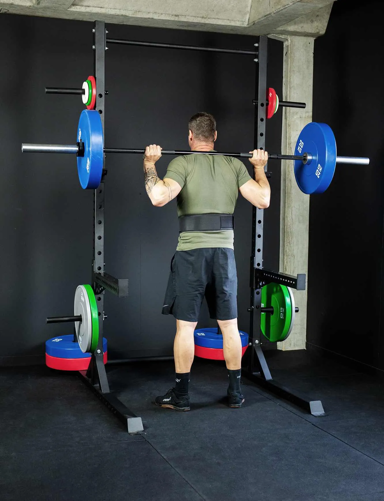 Multi Function Squat Stand (Pull-Up, Dip und Aufbewahrung)