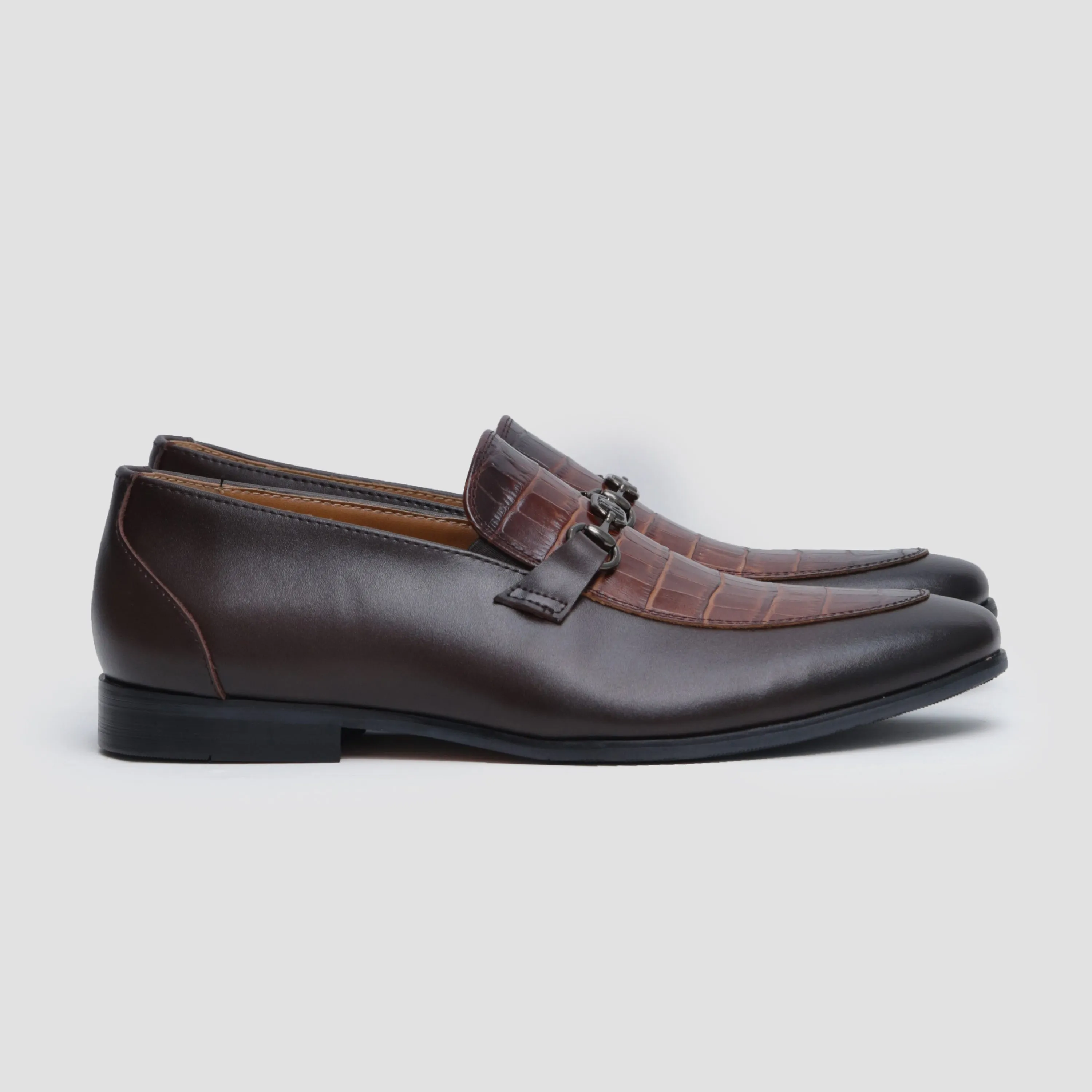 MULTI LEATHER EMBOSSED SHOES