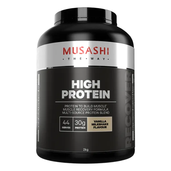 Musashi High Protein Powder - Vanilla Milkshake Flavour