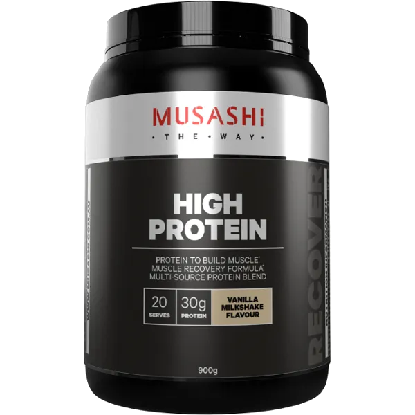Musashi High Protein Powder - Vanilla Milkshake Flavour