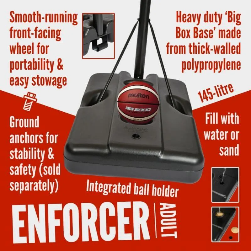NET1 Enforcer Basketball Hoop