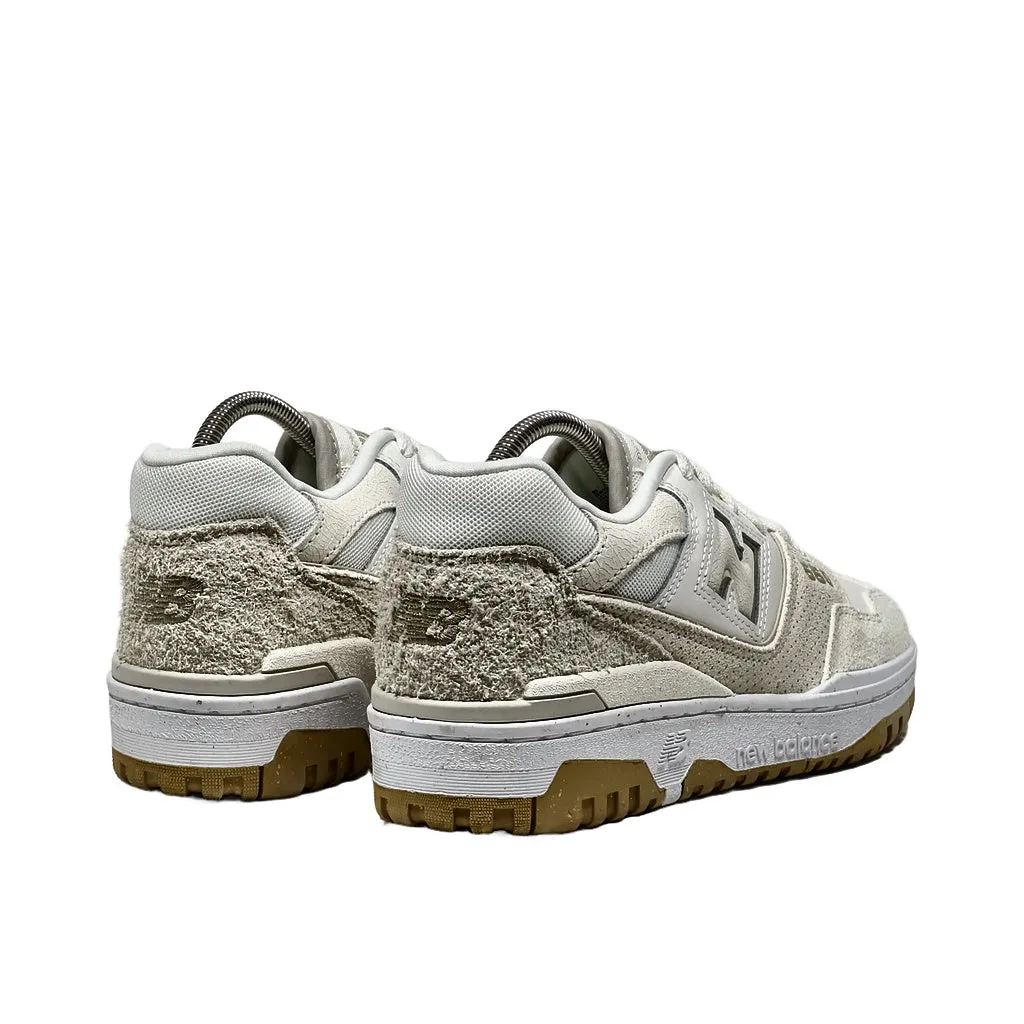 New Balance 550 Low-Top Sneakers Leather Beige Color For Women