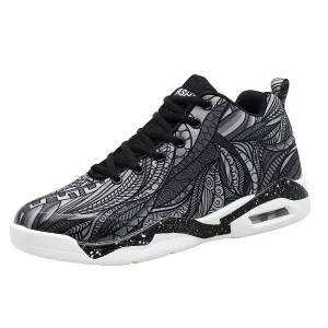 New Colorful Air Cushion Couple Plus Size Basketball Shoes