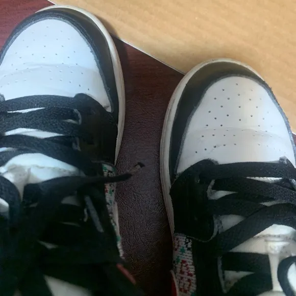Nike Jordan 1. Ugly sweater sneakers