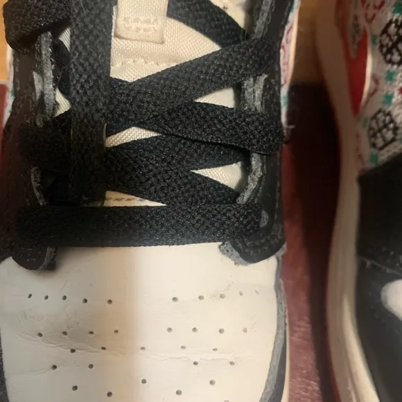 Nike Jordan 1. Ugly sweater sneakers