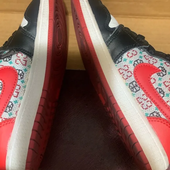 Nike Jordan 1. Ugly sweater sneakers