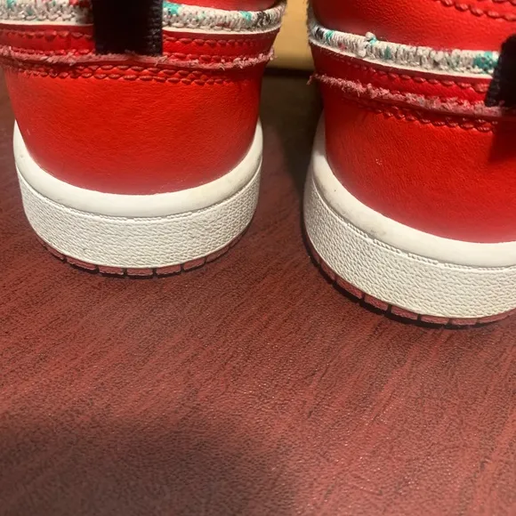Nike Jordan 1. Ugly sweater sneakers