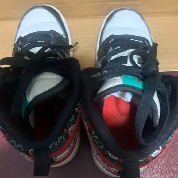 Nike Jordan 1. Ugly sweater sneakers