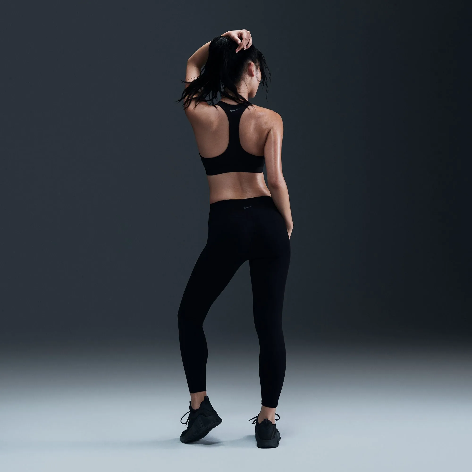 Nike Women One Seamless Front High-Waisted Full-Length Leggings | HJ9196-010