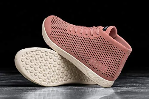 NOBULL Women's Rose Suede Mid Trainer 6.5 US