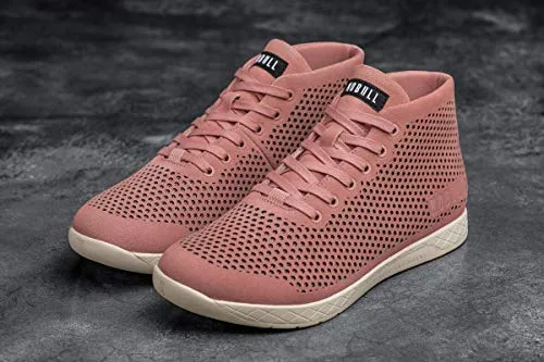 NOBULL Women's Rose Suede Mid Trainer 6.5 US