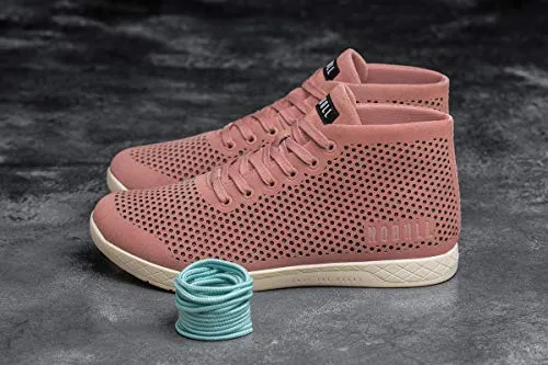 NOBULL Women's Rose Suede Mid Trainer 6.5 US