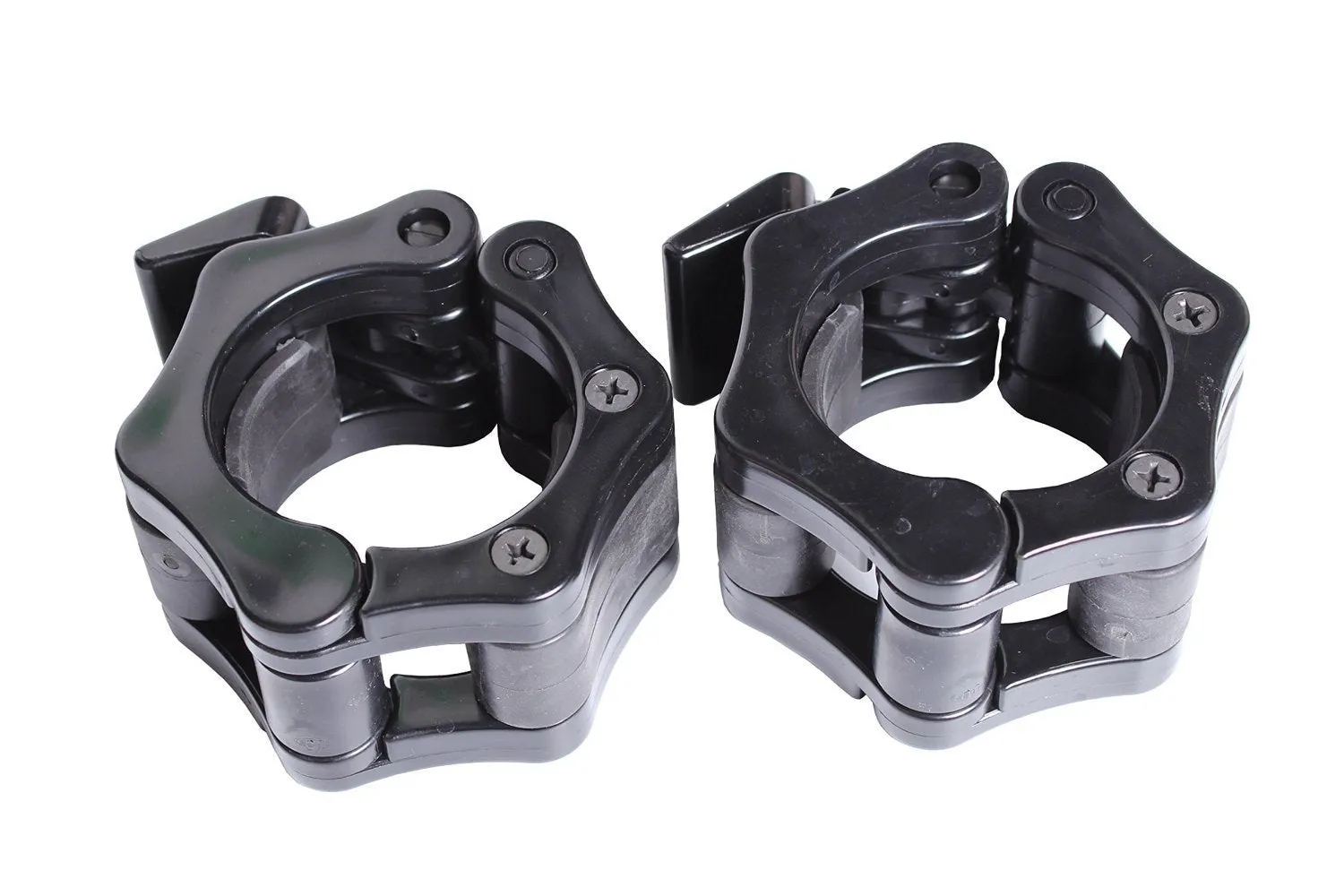 Non-slip Barbell Clamp Collars for 2-Inch Diameter Size