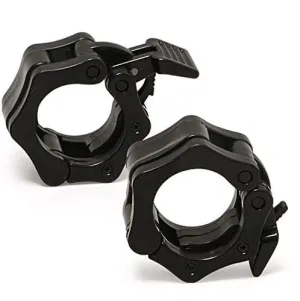 Non-slip Barbell Clamp Collars for 2-Inch Diameter Size