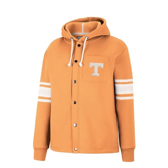 NWT Colosseum Women's Large Tennessee Volunteer’s Orange Hoodie Jacket