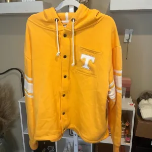 NWT Colosseum Women's Large Tennessee Volunteer’s Orange Hoodie Jacket