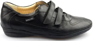 'PARNEL' women's double strap sneaker - Black