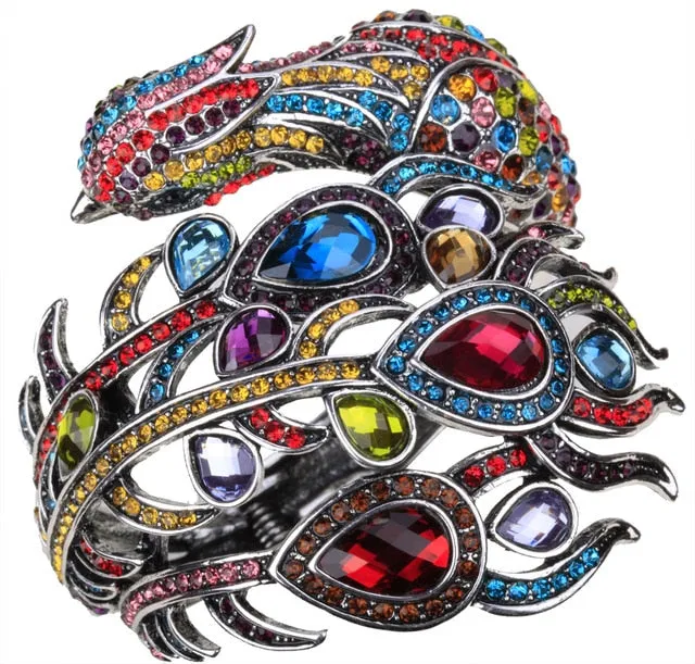 Peacock Bracelet Women Fashion Jewelry