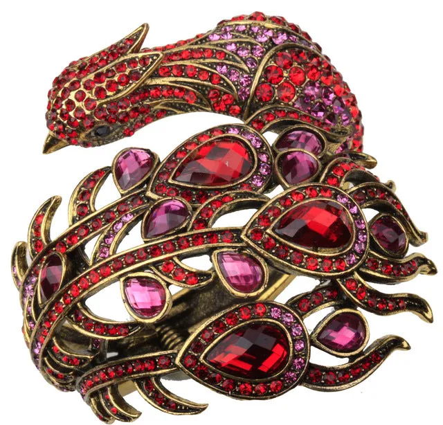 Peacock Bracelet Women Fashion Jewelry