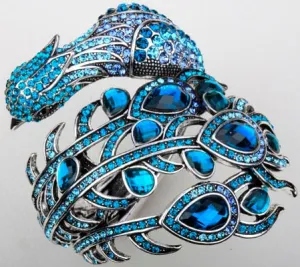 Peacock Bracelet Women Fashion Jewelry