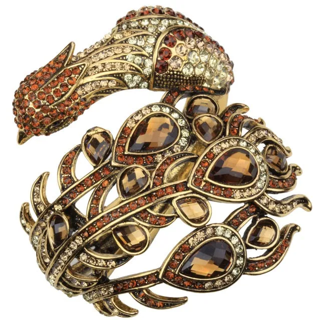 Peacock Bracelet Women Fashion Jewelry