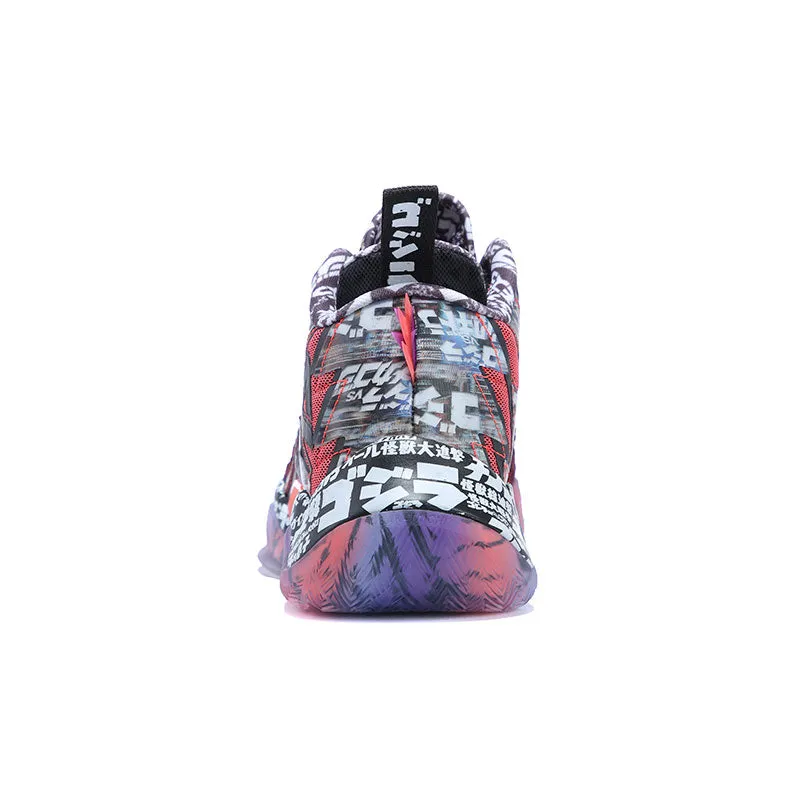Peak TAICHI Basketball Shoes Men's Breathable Mesh Sneakers Non-Slip Wear-Resistant Sports Shoes Men Outdoor High-Top Basketball Shoes E03541A
