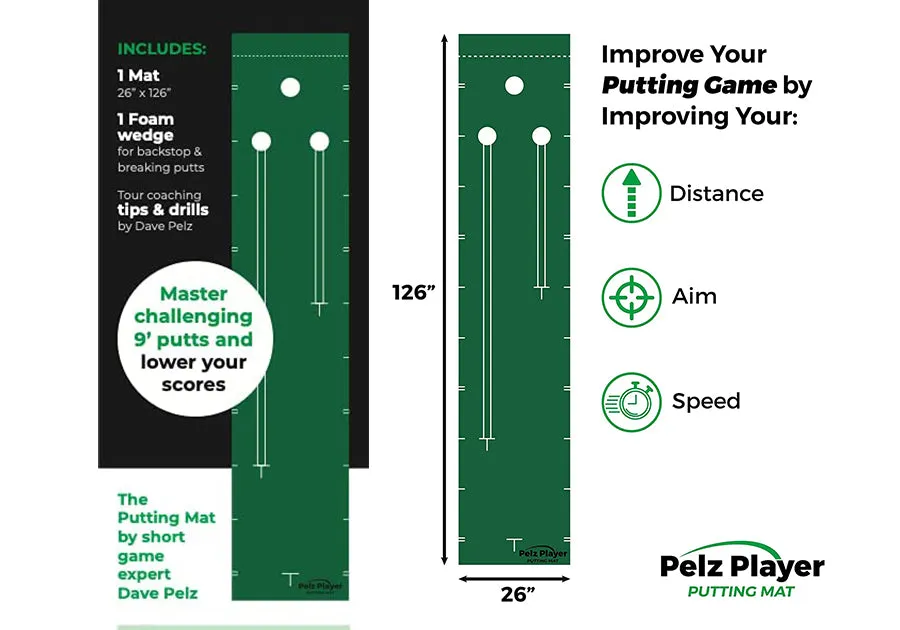Pelz Player Putting Mat