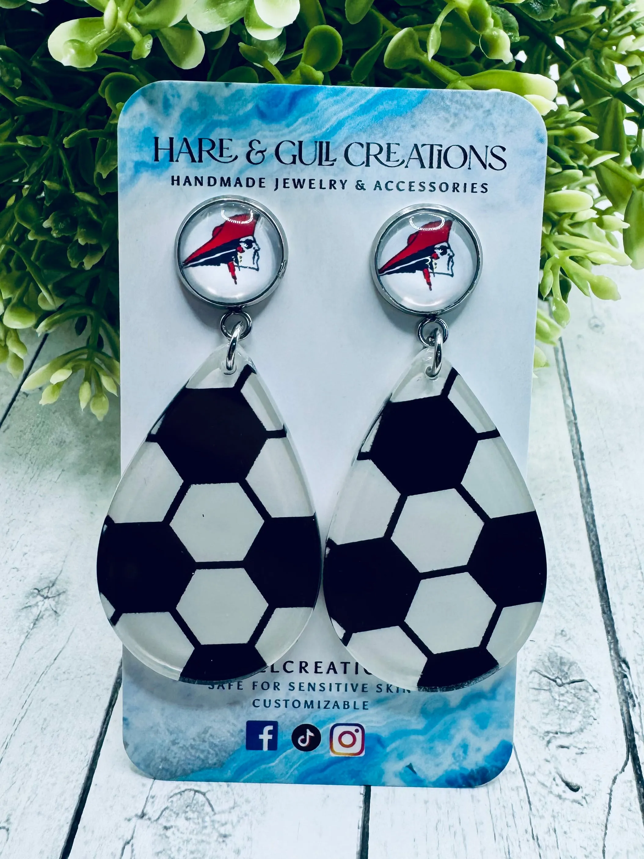 Perry Pirates Soccer ⚽️ Pride Dangles