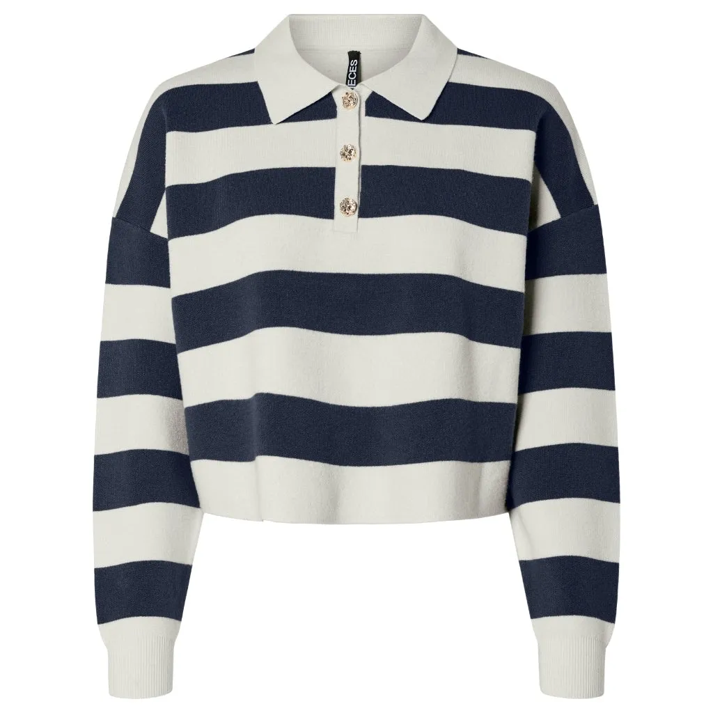 PIECES dame polo PCJASSY - Maritime Blue