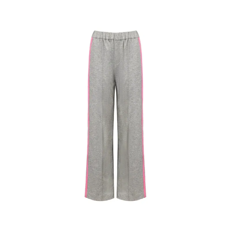 Pink Stripe Sweatpants