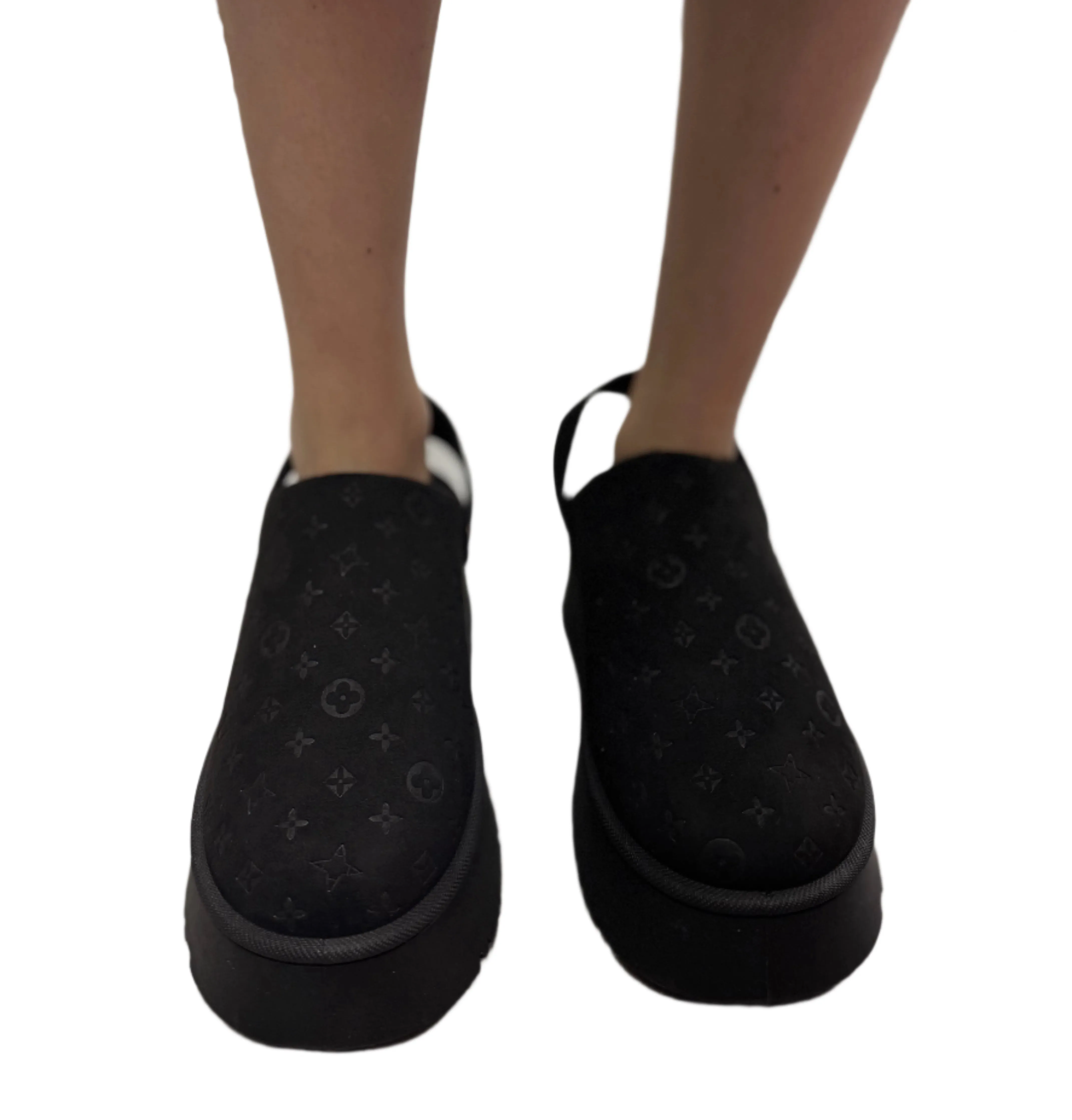 PLATFORM SLIDE WITH FUZZY INSIDE LINING OAKLEE-11