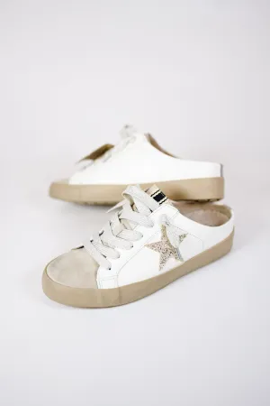 Polka Glitter Slip On Sneakers