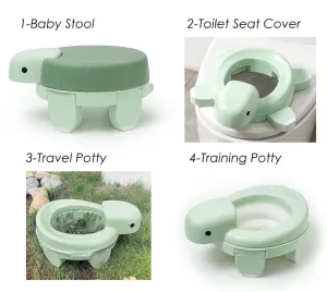 Portable Potty Trainer 4IN1 - Flash The Tortoise