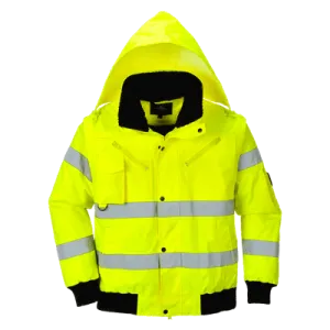 Portwest C467 Hi-Vis 3-in-1 Bomber Jacket